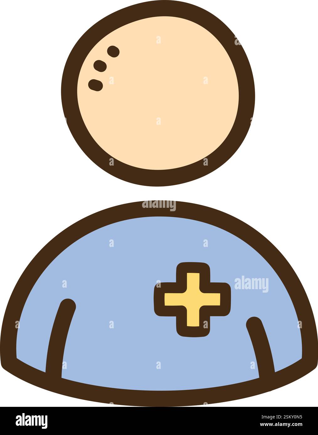 Illustration vectorielle paramédique doodle et graphique. Fait partie de la catégorie santé et médicaments. Illustration de Vecteur