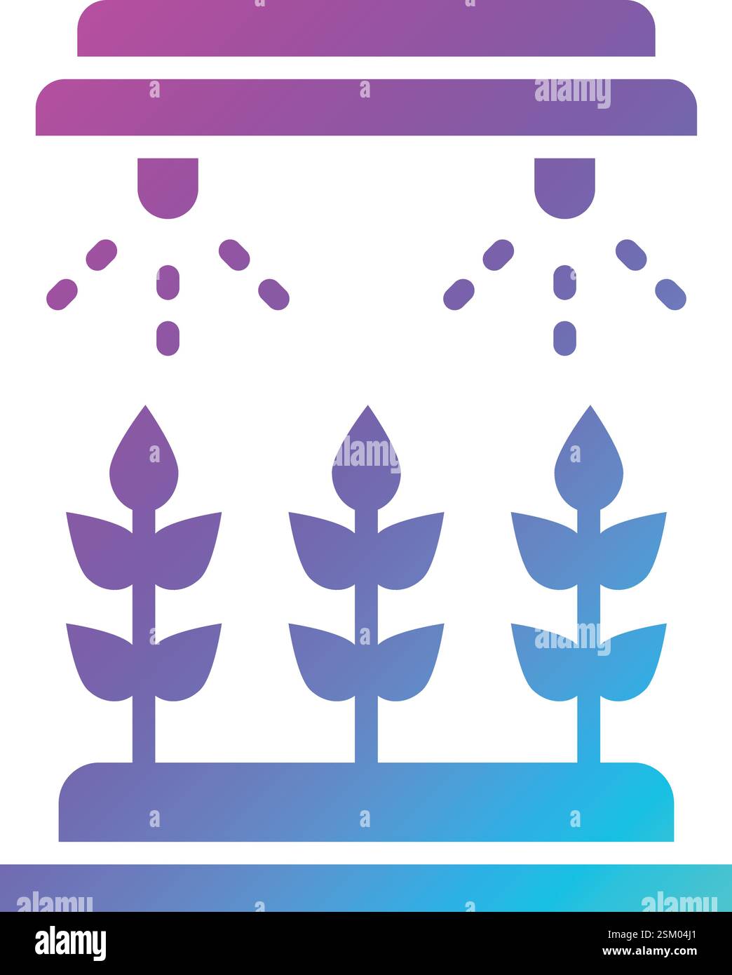 Illustration de conception d'icône vectorielle d'arroseur Illustration de Vecteur
