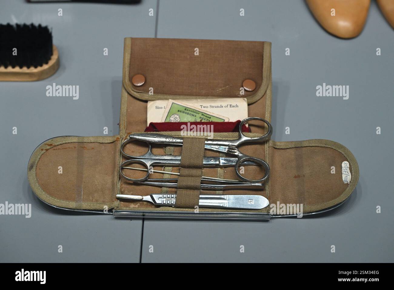 Surgeons Surgery roll 1940 au RAF Museum London Banque D'Images