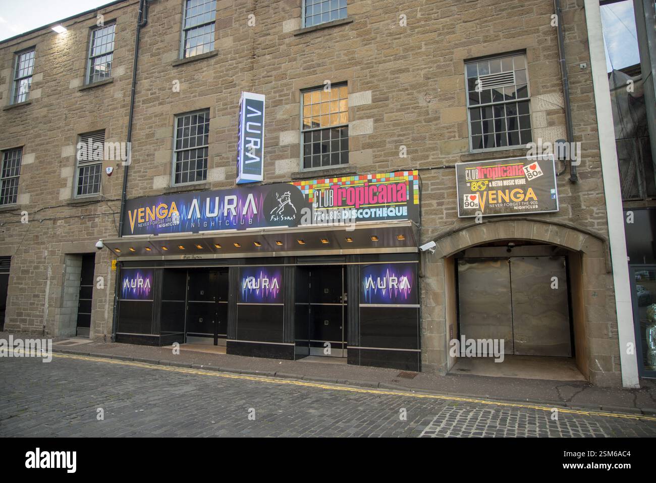 Aura Dundee, discothèque aura à Dundee, Écosse, Royaume-Uni ; Venga Banque D'Images