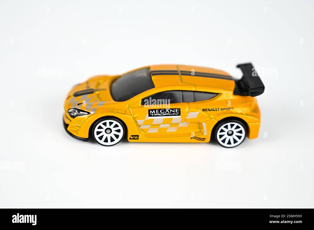 Hot Wheels Renault Sport Mégane Trophy modèle de voiture jouet – pays de Galles, Royaume-Uni – 10 janvier 2025 Banque D'Images