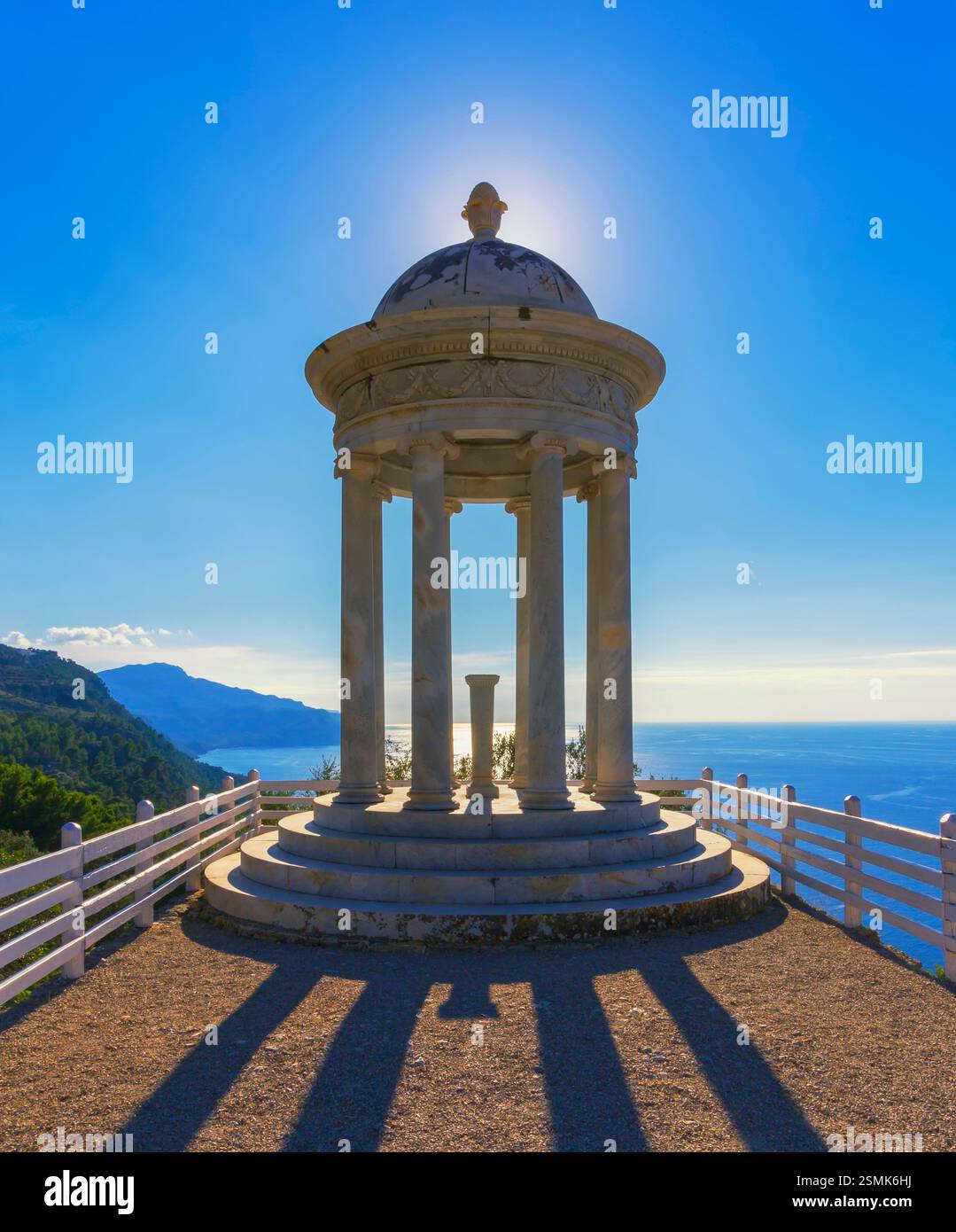 Son Marroig Mansion, Deia, Majorque, Iles Baléares, Espagne, Europe Banque D'Images
