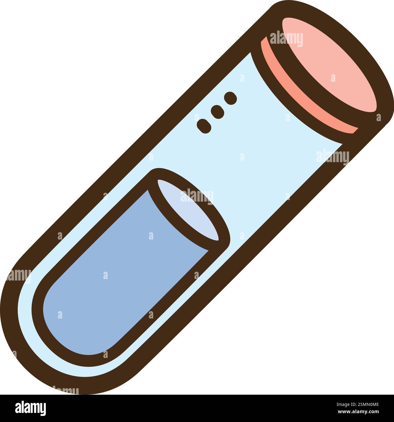 Illustration et graphique de doodle vecteur de tube d'ébullition. Fait partie de la catégorie laboratoire. Illustration de Vecteur