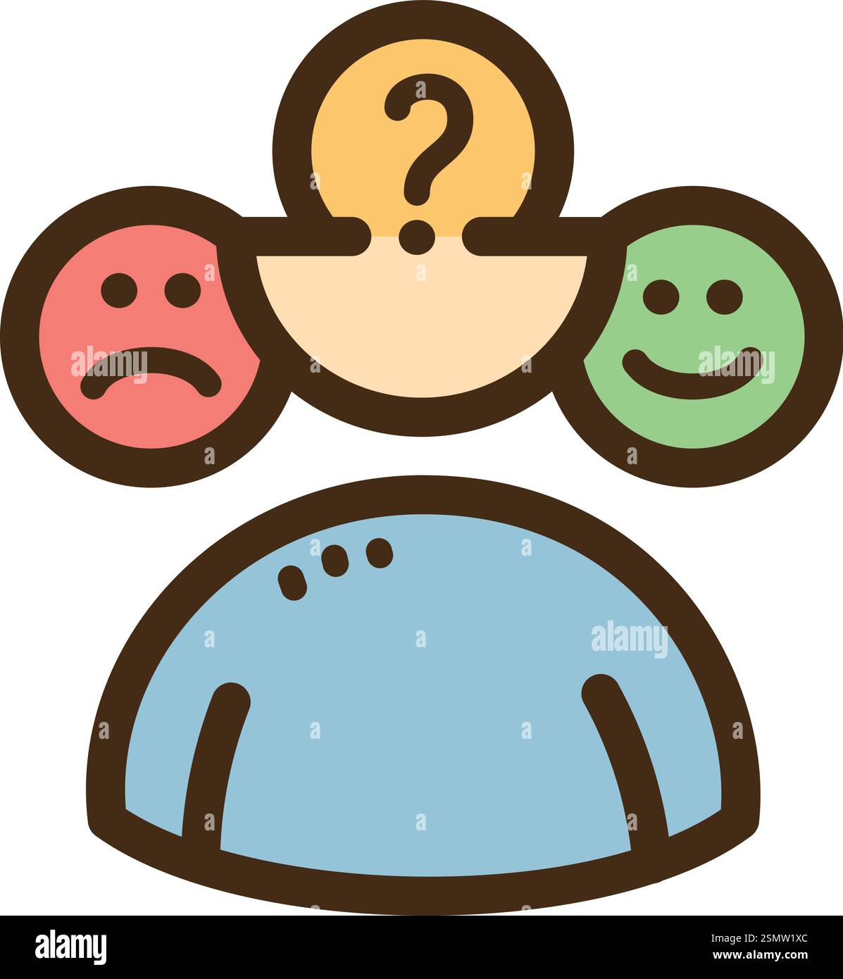 Vecteur de psychologie Doodle illustration et graphique. Fait partie de la catégorie science. Illustration de Vecteur