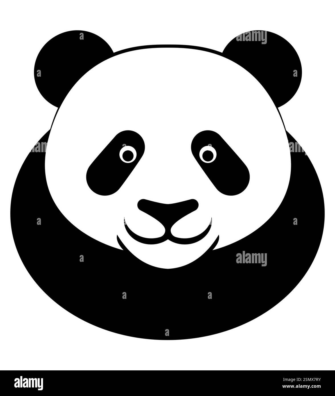 logo panda bear créatif et original pour votre entreprise ou illustration vectorielle logotype d'entreprise isolé sur fond blanc Banque D'Images logo panda bear créatif et original pour votre entreprise ou illustration vectorielle logotype d'entreprise isolé sur fond blanc Banque D'Images
