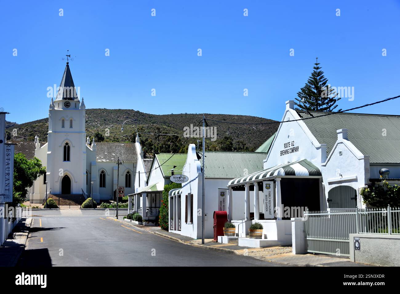 Montagu est une ville dans la province du Cap occidental en Afrique du Sud, RSA, République d'Afrique du Sud, Banque D'Images