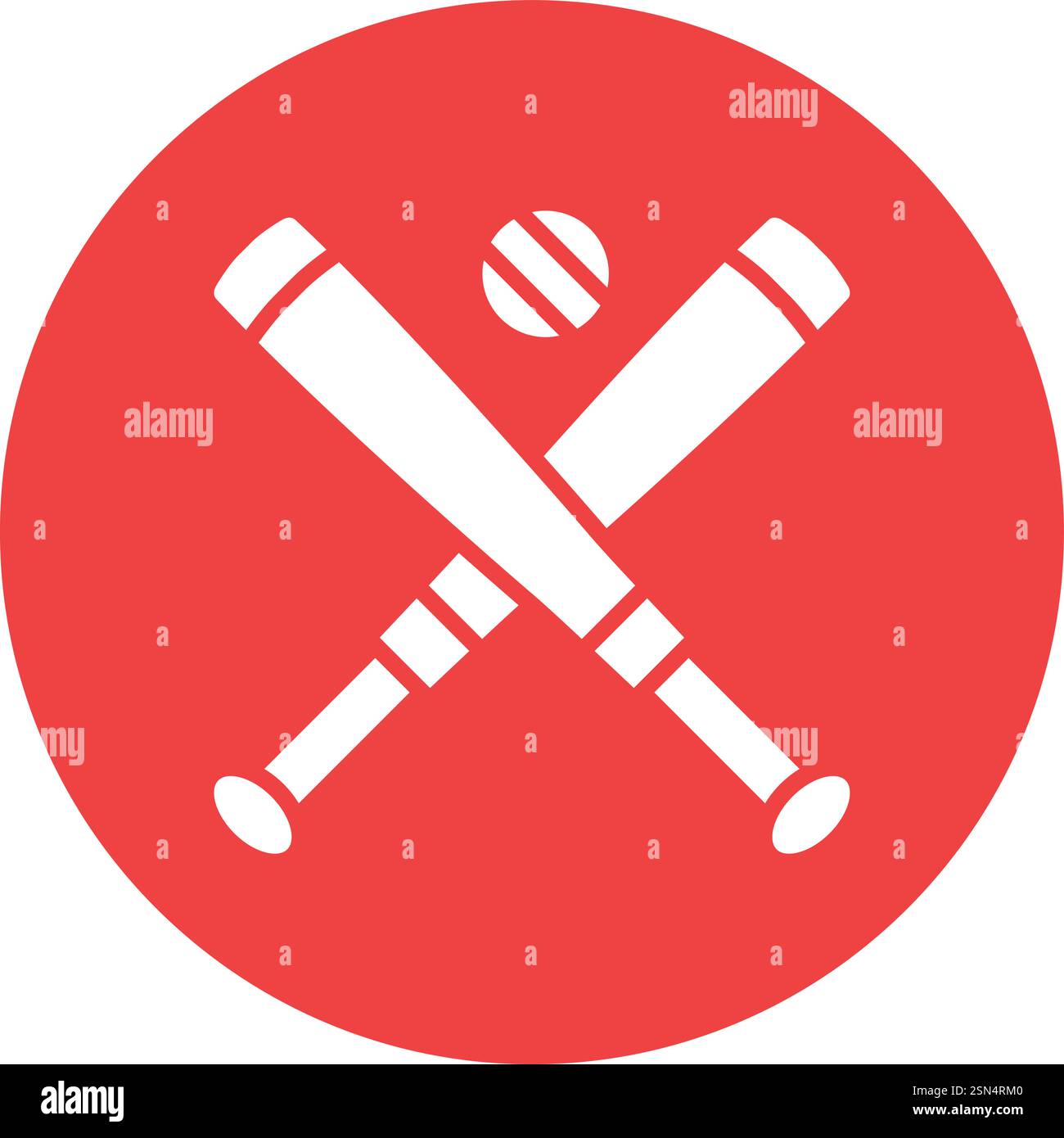 Illustration de conception d'icône de vecteur de baseball Illustration de Vecteur