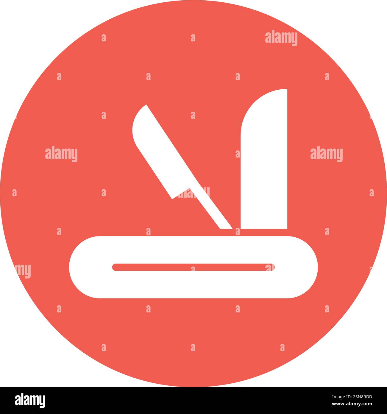 Couteau suisse Vector Icon Design illustration Illustration de Vecteur