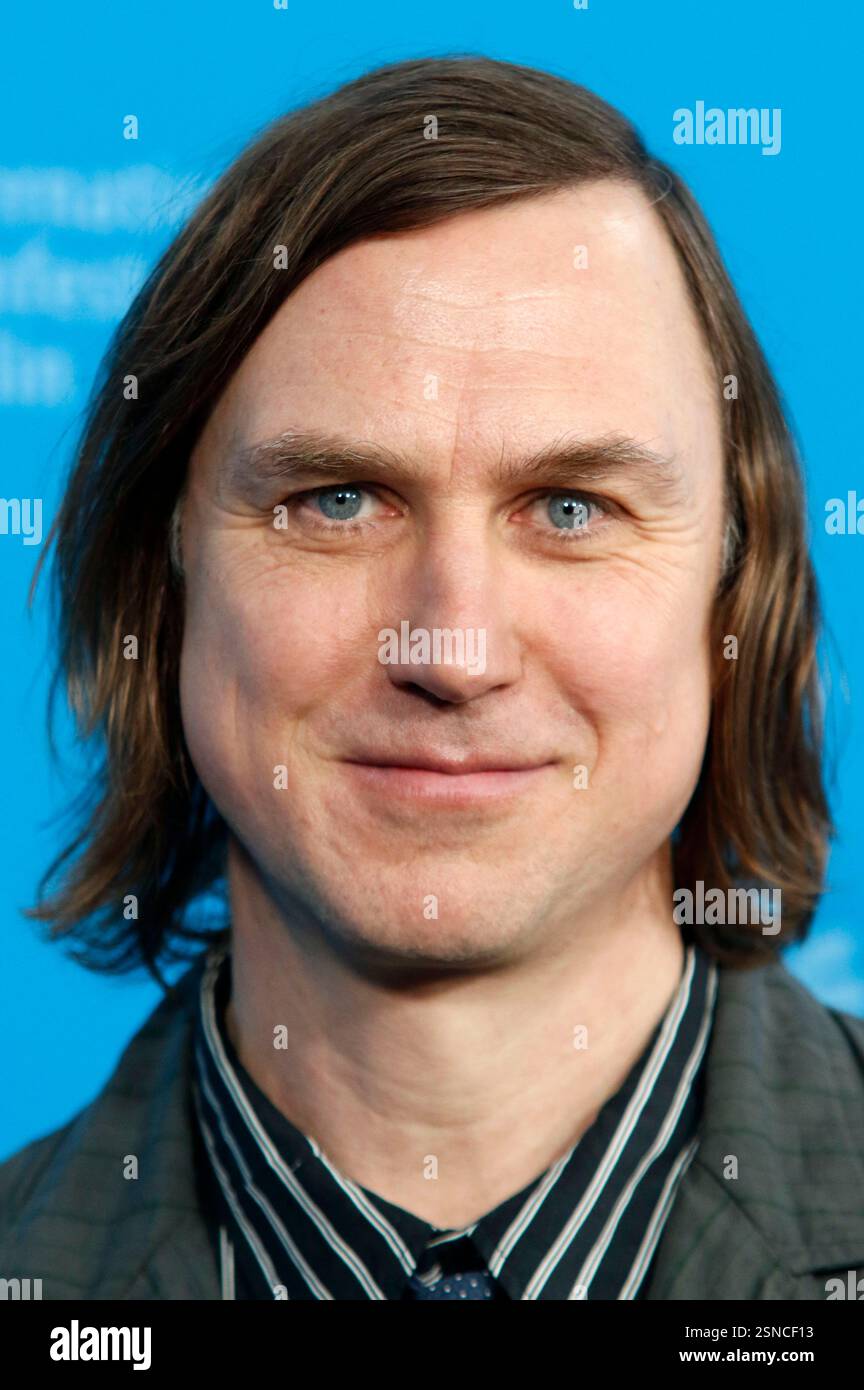 Lars Eidinger beim Photocall zum Kinofilm 'Das Licht / The Light' auf der Berlinale 2025 / 75. Internationale Filmfestspiele Berlin im Hotel Grand Hyatt. Berlin, 13.02.2025 Banque D'Images