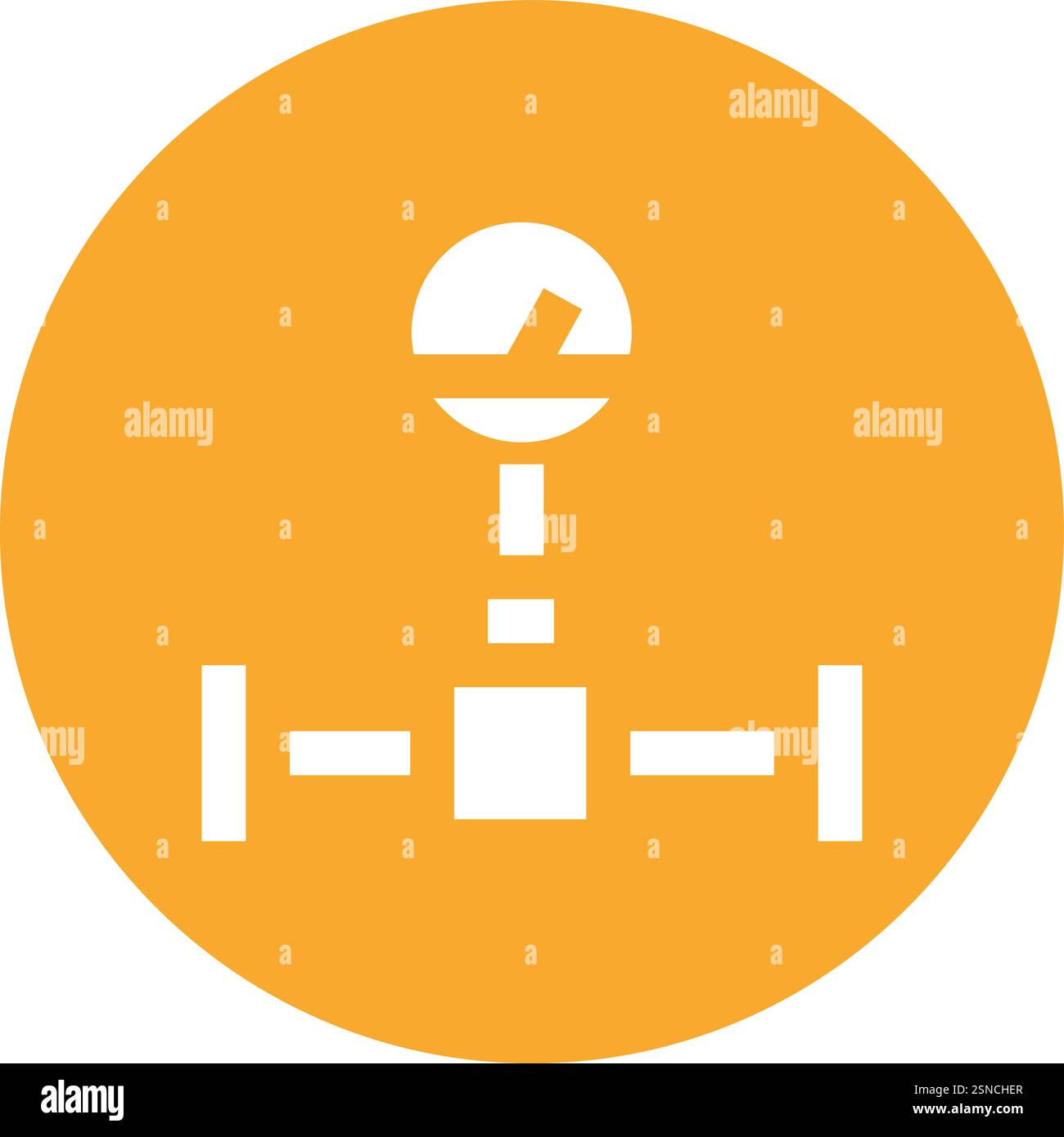 Illustration de conception d'icône de vecteur d'oléoduc Illustration de Vecteur