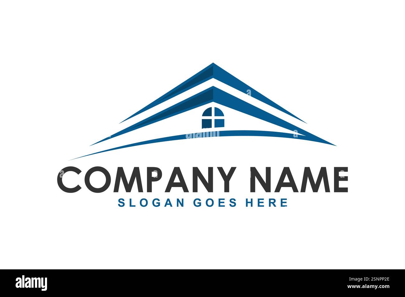 modèle de logo de vecteur de service à domicile. cette conception convient aux services à domicile et à la réparation Illustration de Vecteur