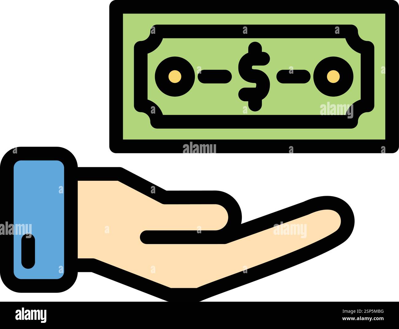 Illustration de conception d'icône de vecteur de corruption Illustration de Vecteur