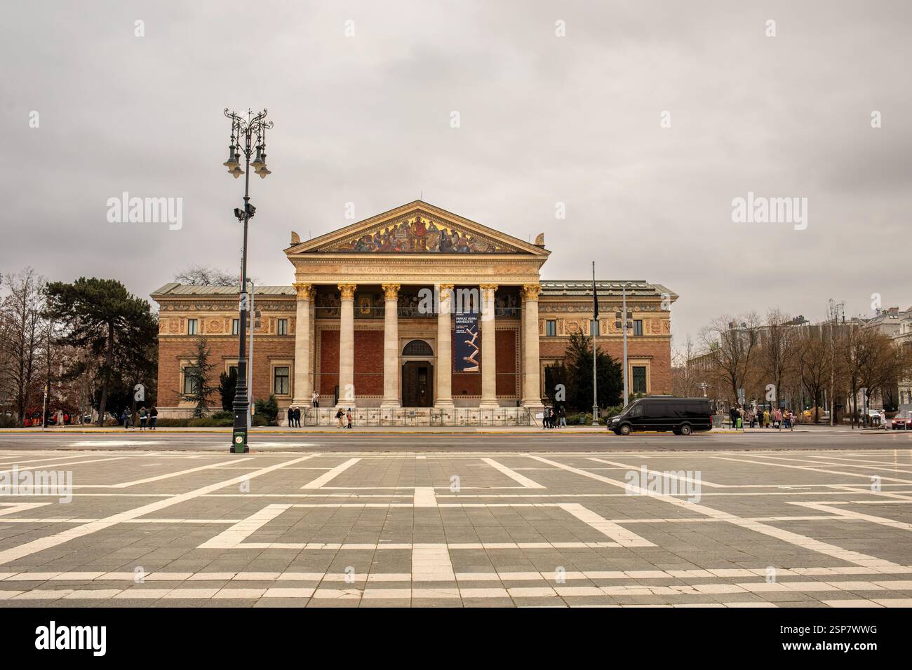 Budapest, Hongrie - février 2,2025 : Musée des beaux-arts Banque D'Images