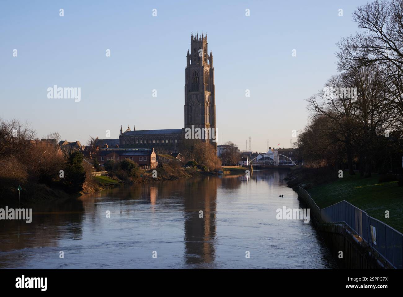 Boston Stump, Lincolnshire Banque D'Images