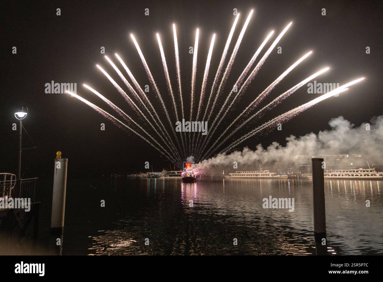 Big Bang Fasnacht Lucerne, ouverture de la saison du carnaval, Suisse Banque D'Images