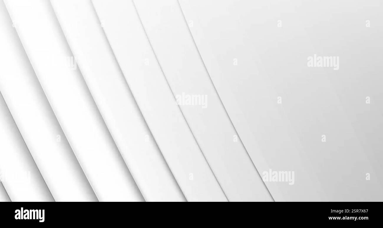 Image de cercles blancs pulsant sur une boucle sans soudure Banque D'Images