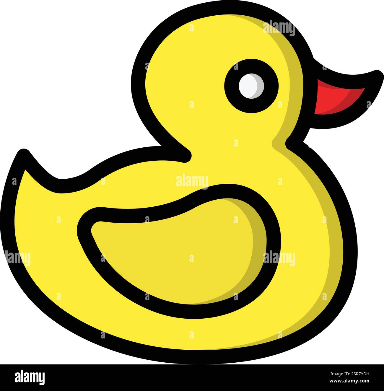 Illustration de conception d'icône de vecteur de cygne Illustration de Vecteur