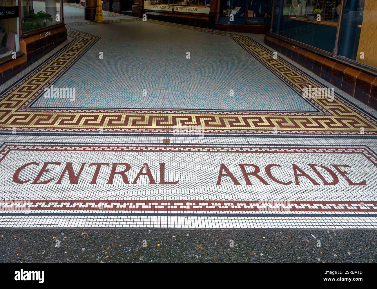 Central Arcade, Newcastle-upon-Tyne, Tyne and Wear, Angleterre, Royaume-Uni Banque D'Images