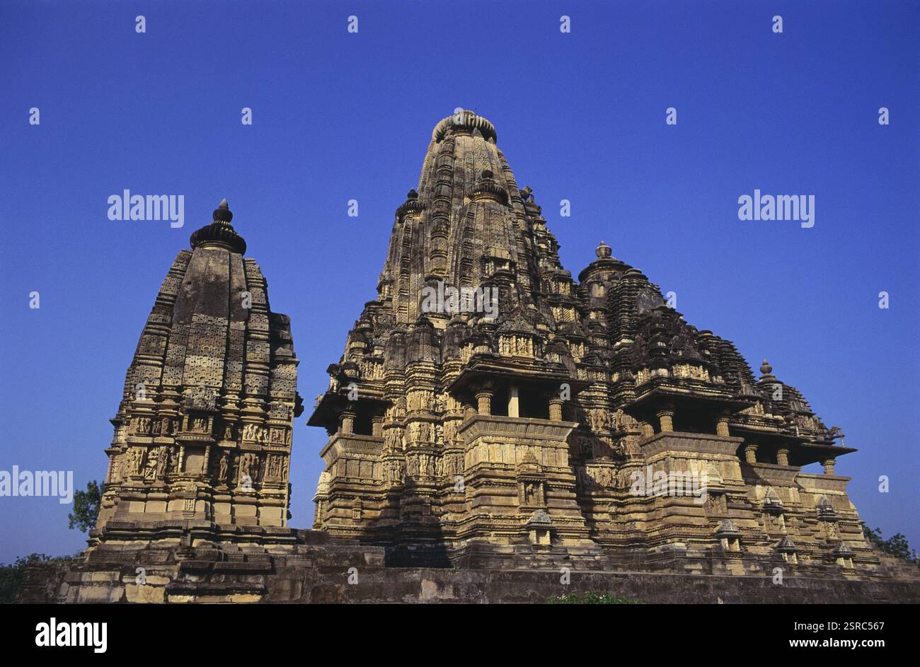 Temple de Vishwanath, Western Group, Khajuraho, Madhya Pradesh, Inde, Asie Banque D'Images
