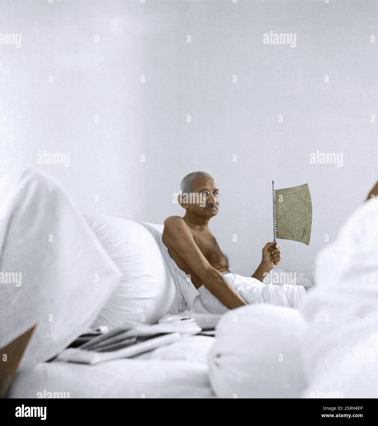 Mahatma Gandhi se venger, Birla House, Mumbai, Inde, Asie, 1940, Asie Banque D'Images