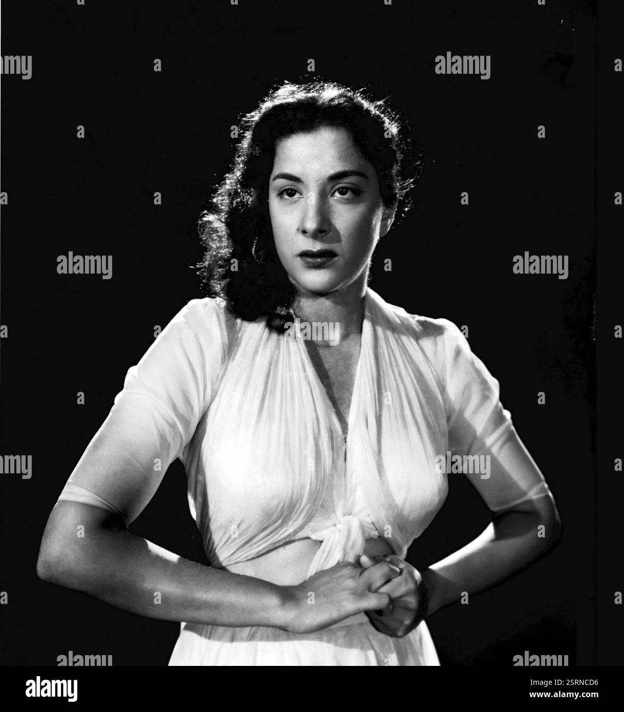 Actrice indienne Bollywood Nargis, Inde, Asie, 1955, Asie Banque D'Images