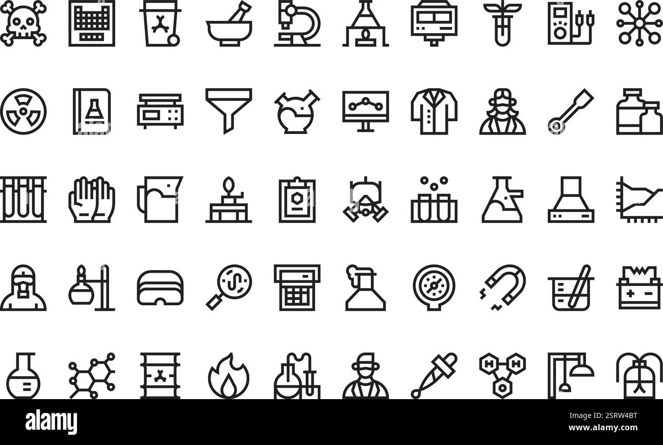 Collection d'icônes vectorielles de haute qualité avec contour modifiable. Idéal pour les projets professionnels et créatifs. Illustration de Vecteur