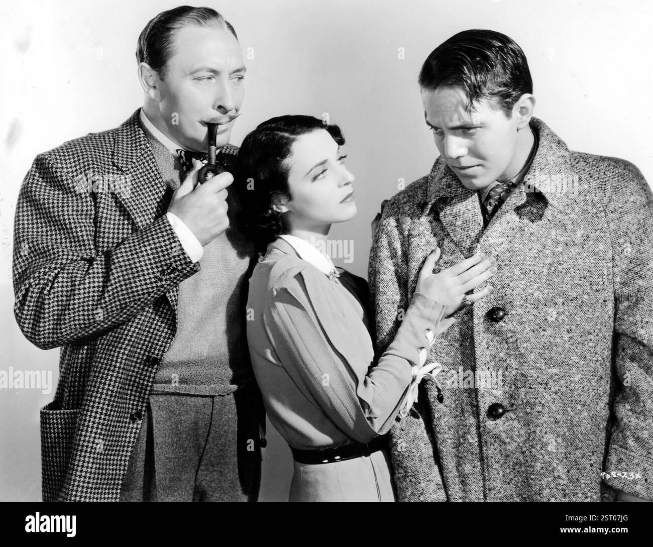 Calme absolu nous [1936] Lionel Atwill, ANN LORING, LOUIS HAYWARD Date : 1936 Banque D'Images