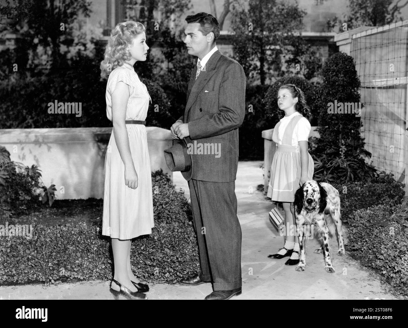 BANJO [US 1947] JACQUELINE WHITE,[?] WALTER REED, SHARYN MOFFETT date : 1947 Banque D'Images