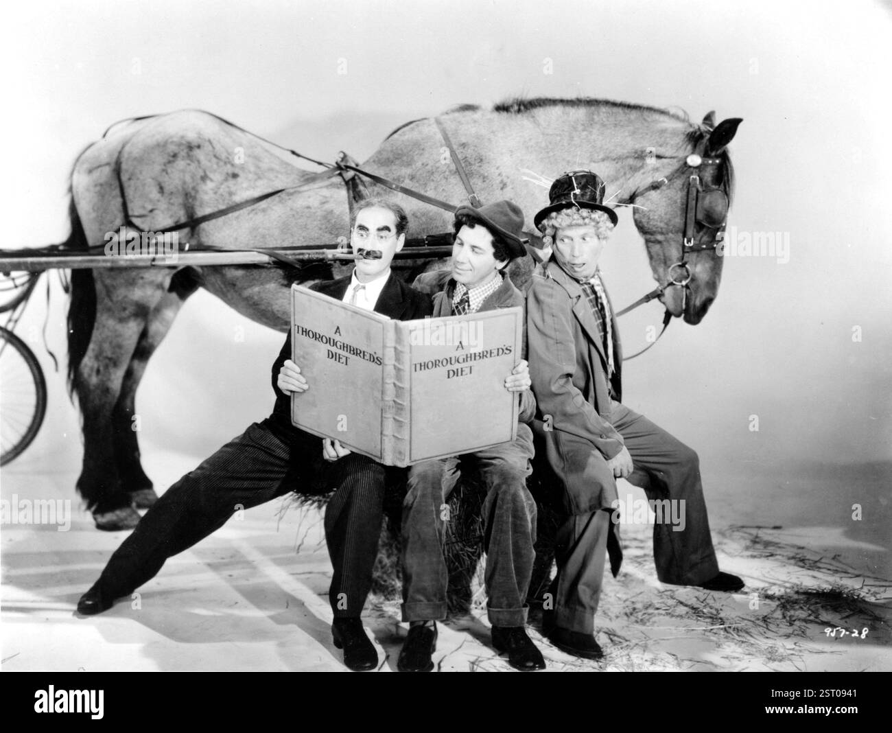 UNE JOURNÉE AUX COURSES [US 1937] date : 1937 Banque D'Images