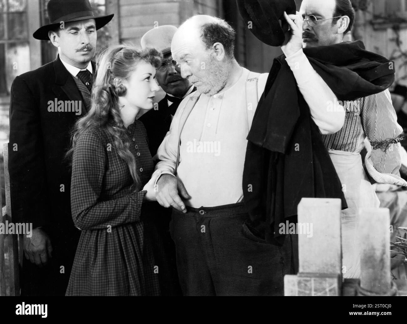 M'LISS [US 1936] ALIAS BREF HARTE'S M'LISS [G-D] DOUGLAS DUMBRILLE, ANNE SHIRLEY, GUY KIBBEE date : 1936 Banque D'Images