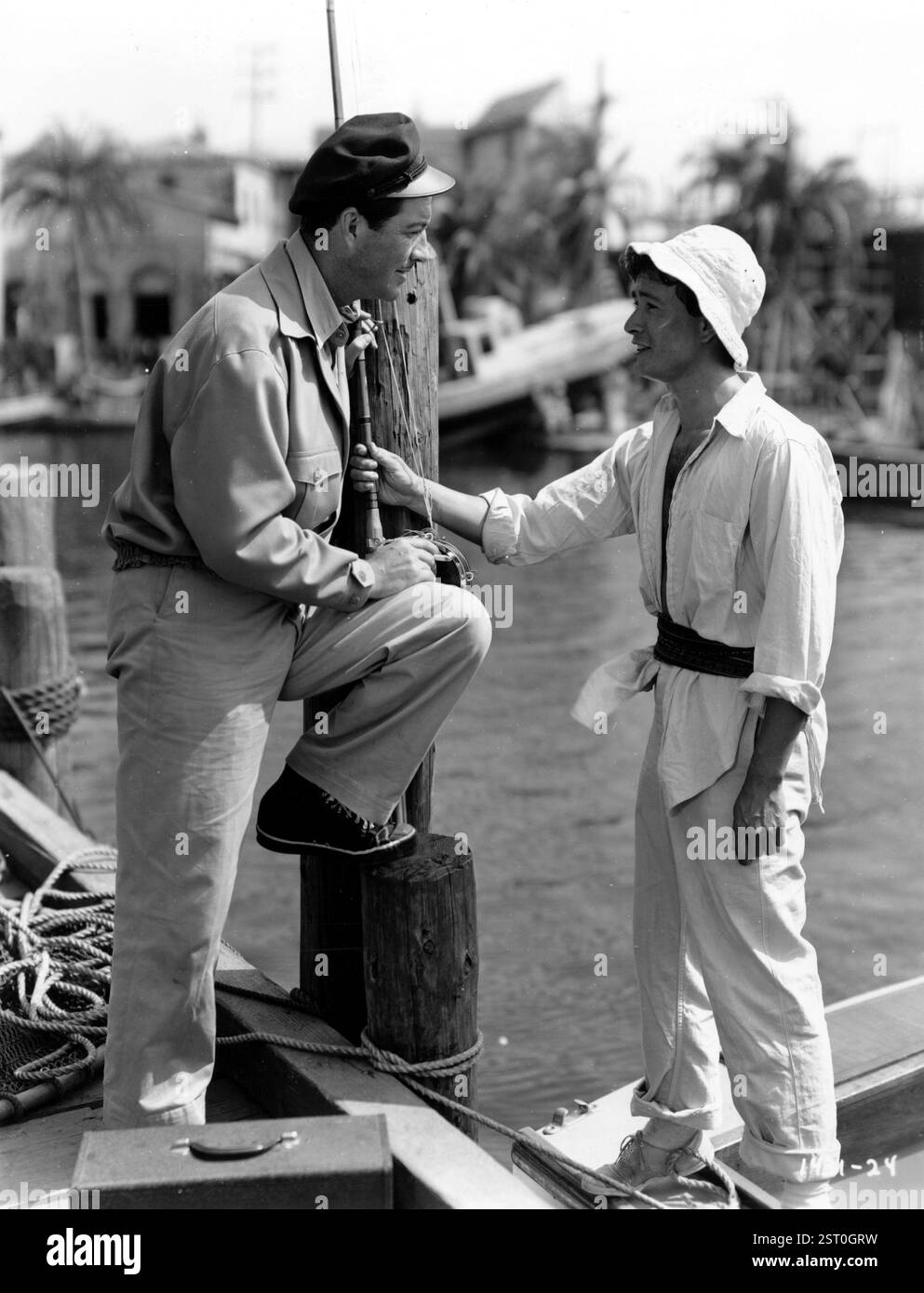 LE POT-DE-VIN [US 1949] ROBERT TAYLOR, [NON IDENTIFIÉ] date : 1949 Banque D'Images