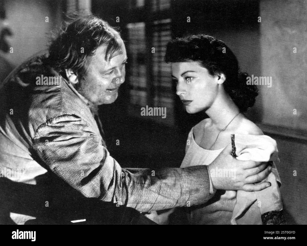 LE POT-DE-VIN [US 1949] CHARLES LAUGHTON, AVA GARDNER date : 1949 Banque D'Images