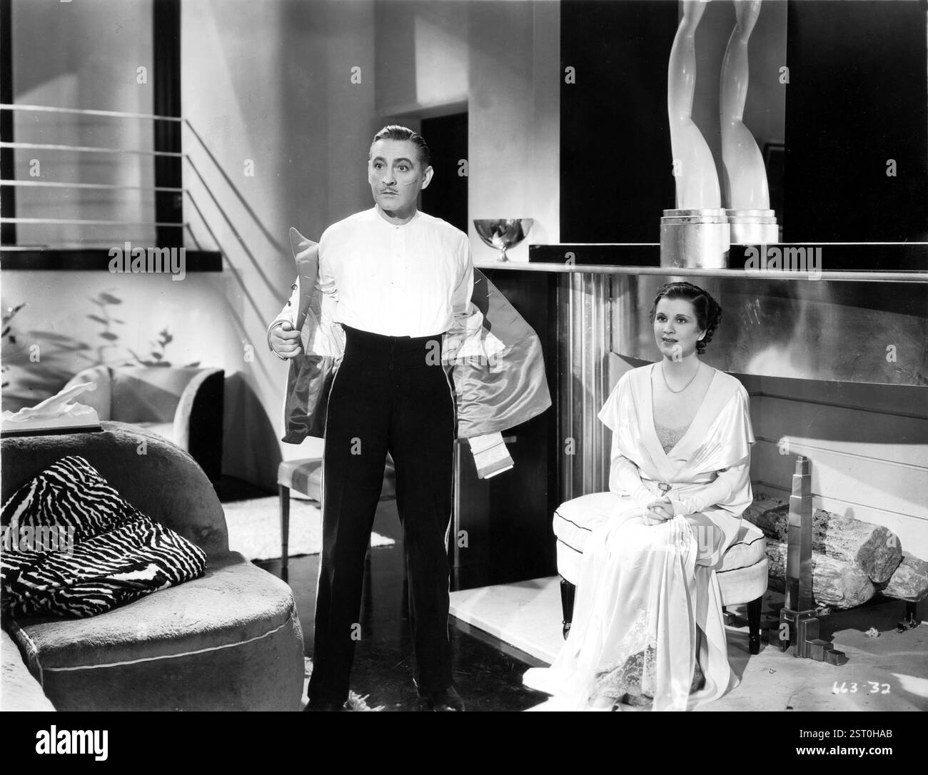 RETROUVAILLES À VIENNE [US 1933] JOHN BARRYMORE, DIANA WYNYARD date : 1933 Banque D'Images