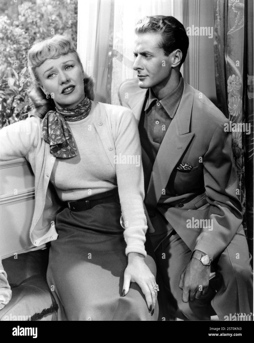 LES BARKLEY DE BROADWAY [US 1949] GINGER ROGERS, JACQUES FRANCOIS date : 1949 Banque D'Images