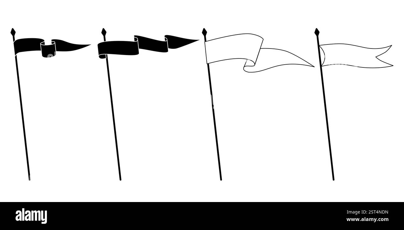 Fanions - Drapeaux - Guirlande - Banderoles festives et colorées pour