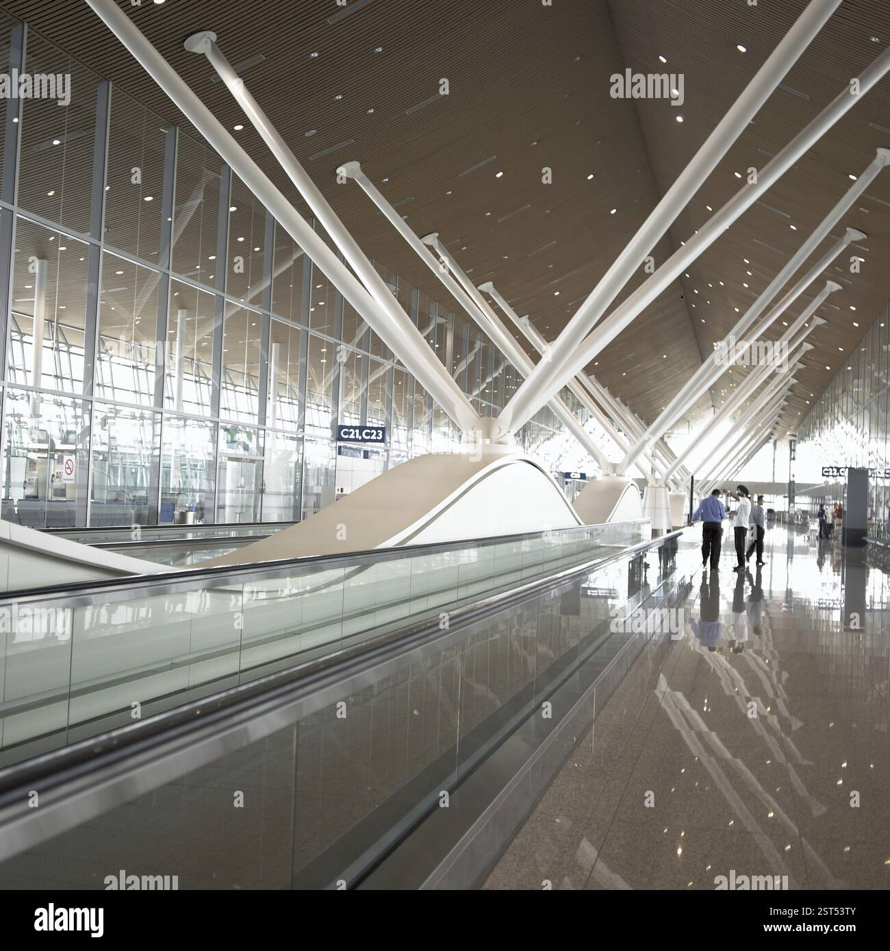 Aéroport international de kuala lumpur malaisie Banque D'Images