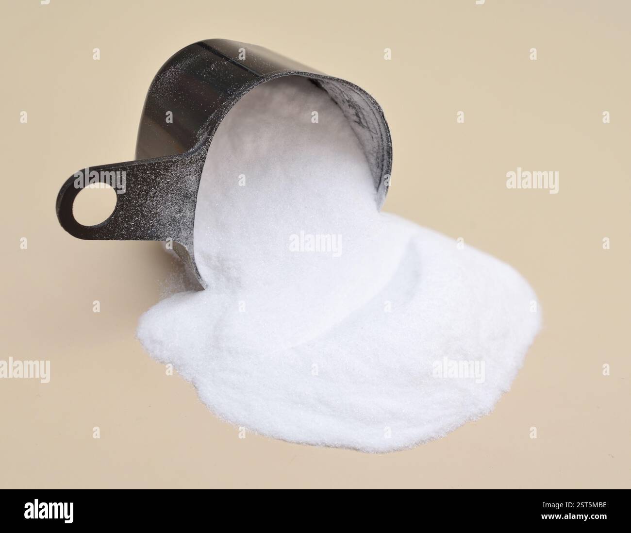 Le lactate de zinc est un composé chimique, un sel de zinc et d'acide lactique Banque D'Images