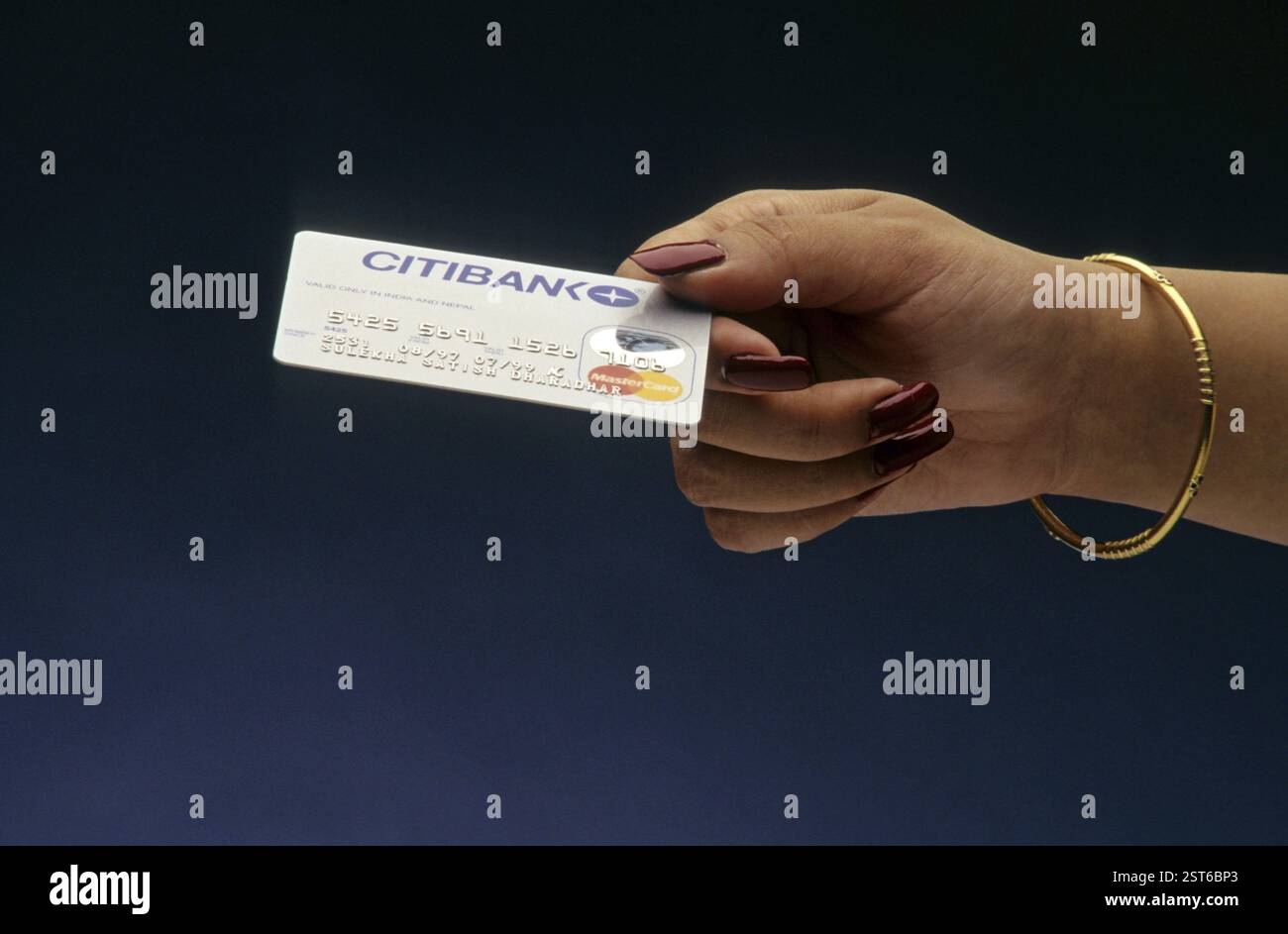 Carte de crédit Banque D'Images