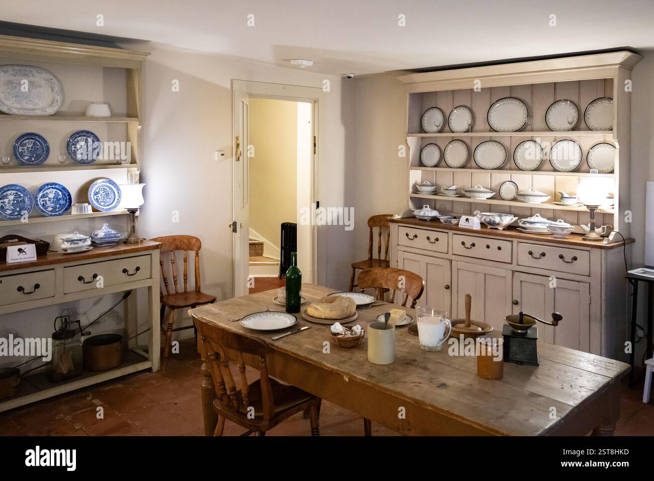 The Kitchen, Charles Dickens Museum, Londres Banque D'Images