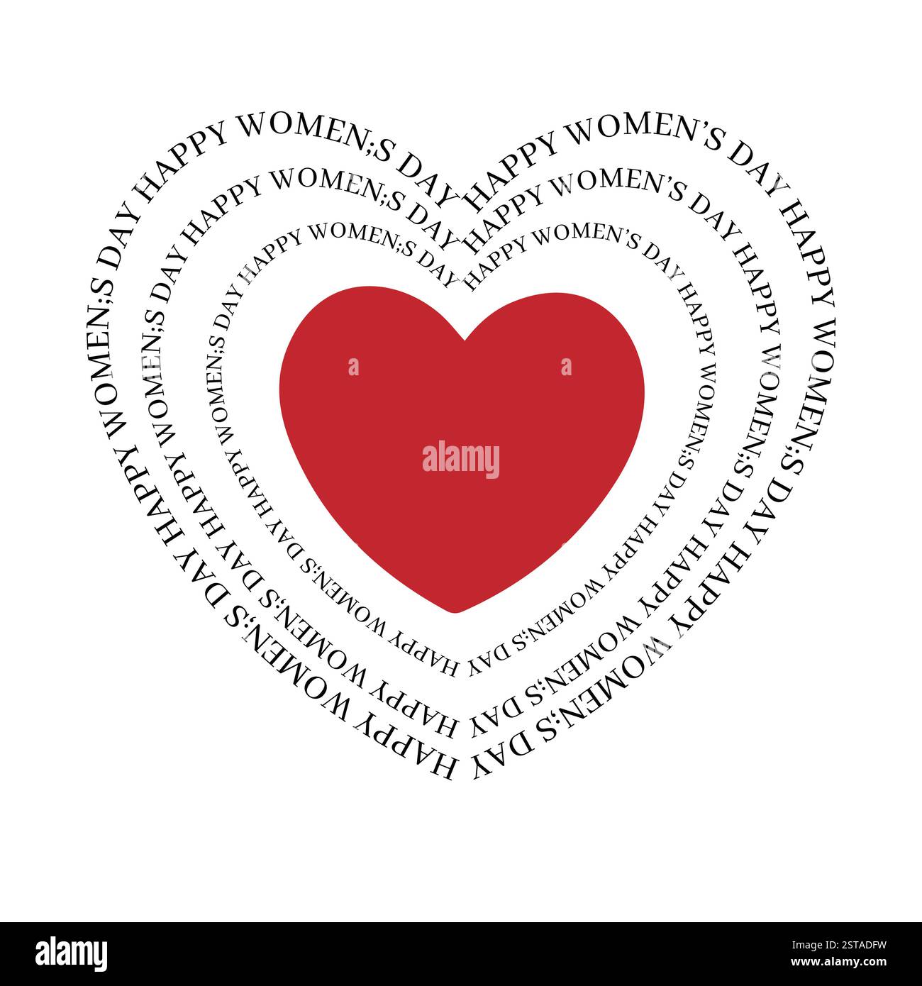 Vecteur de journée internationale des femmes, vecteur de journée des femmes heureuses, vecteur d'aquarelle de journée des femmes Illustration de Vecteur