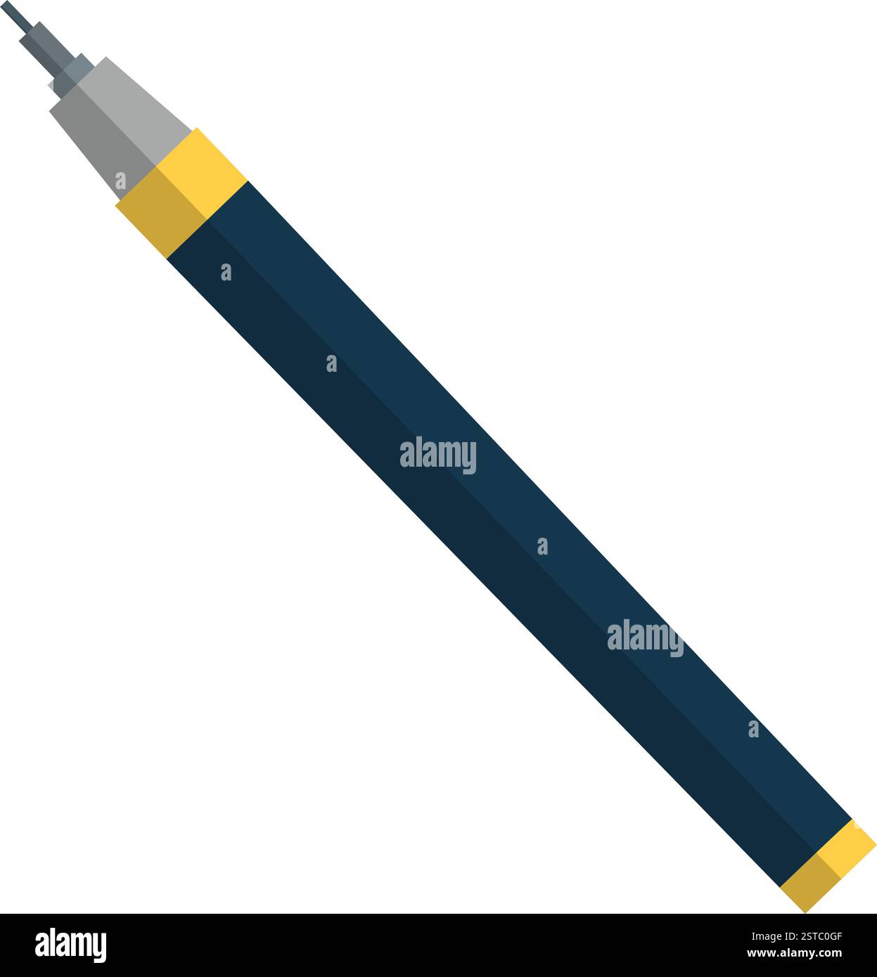 Stylo technique professionnel avec pointe pointue pour concepteur et architectes, isolé sur fond blanc Illustration de Vecteur Stylo technique professionnel avec pointe pointue pour concepteur et architectes, isolé sur fond blanc Illustration de Vecteur