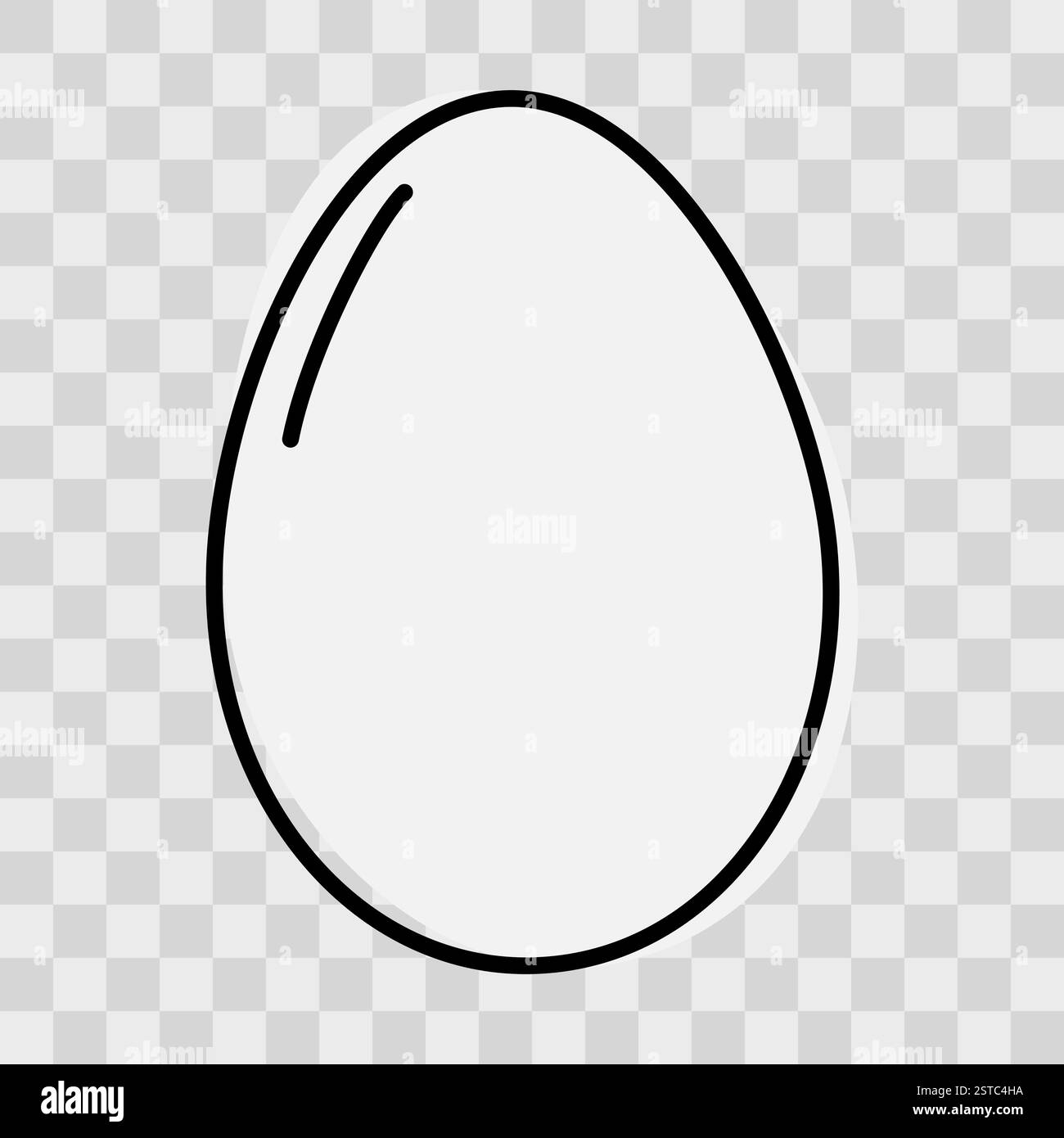 Contour poulet remplissage pas le long du contour icône logo autocollant idée de conception minimaliste. Pictogramme alimentaire. Illustration vectorielle isolée cartes thématiques ou de menu, étiquette de prix, étiquette ou bannière promo web, dépliants Illustration de Vecteur