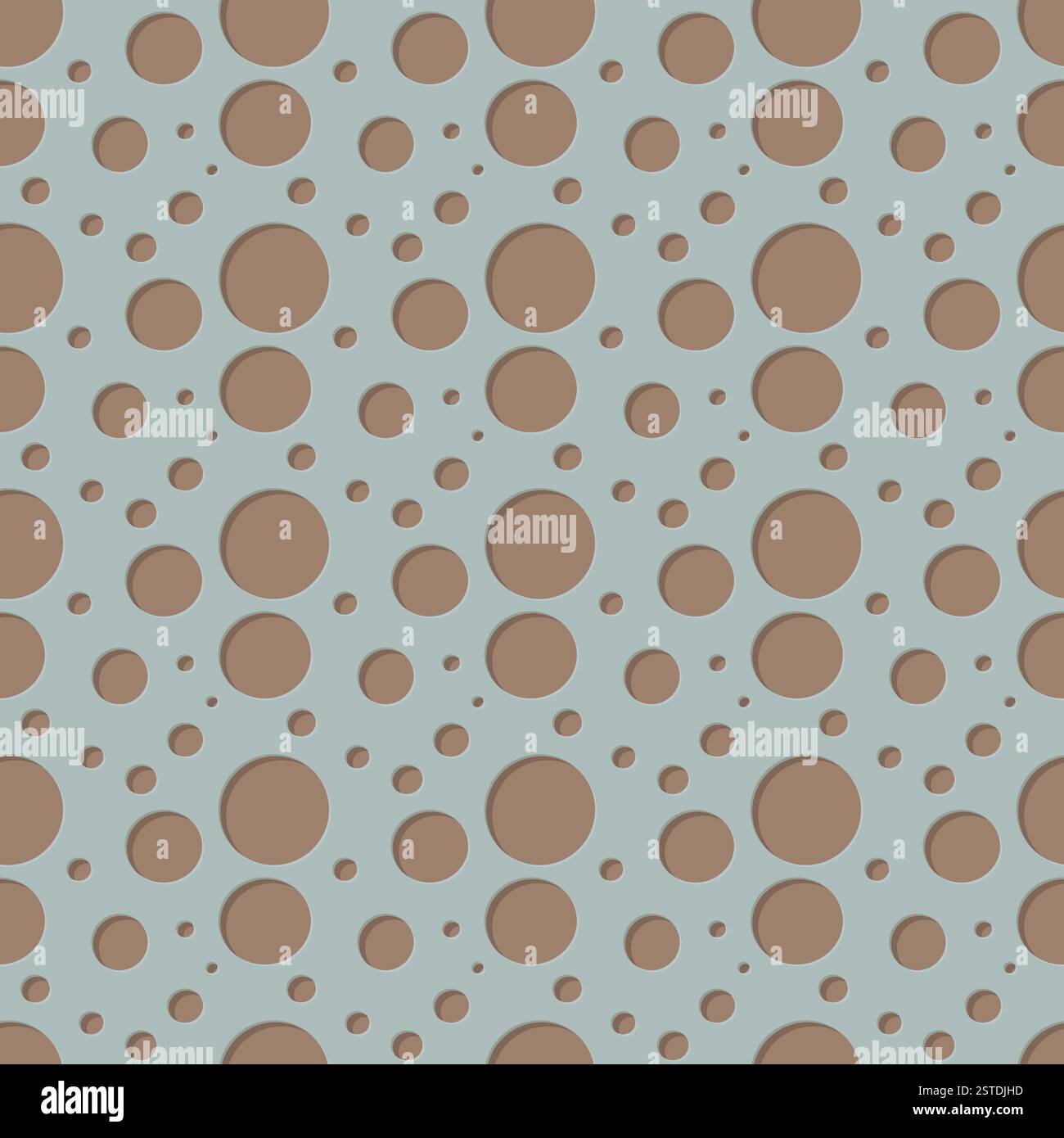 Modèle sans couture - surface bleue avec des trous Banque D'Images