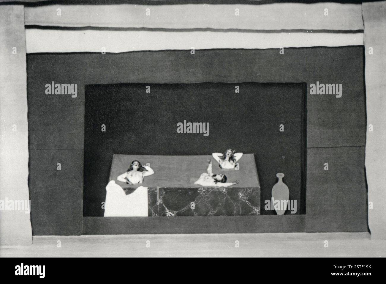 Décoration pour Mercure, par l'artiste espagnol Pablo Picasso, dessin , 1924 Banque D'Images