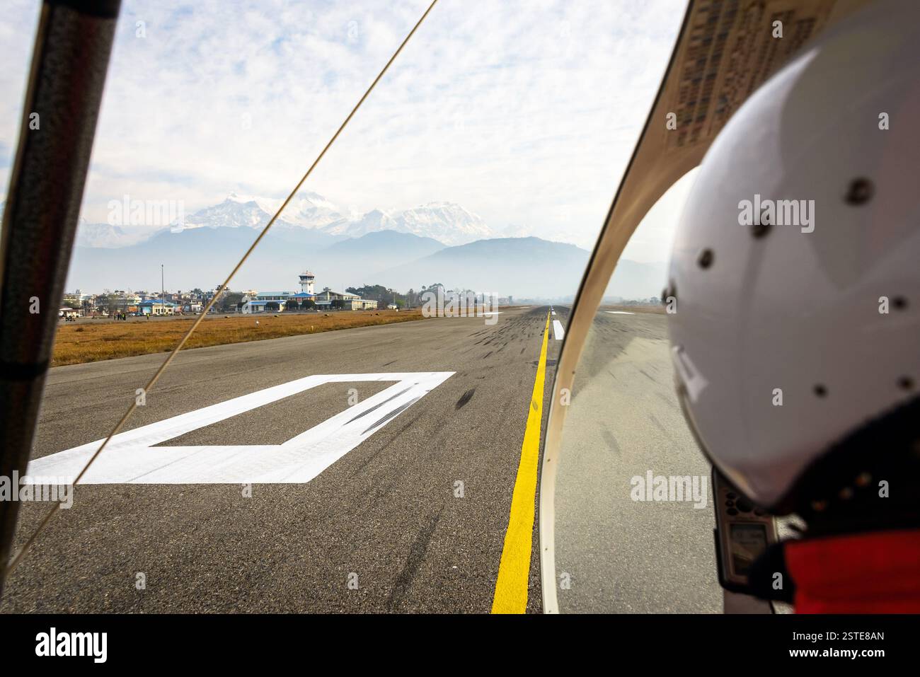Ultraléger prêt pour le décollage Banque D'Images