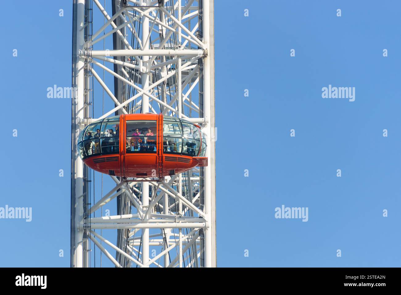 EDF Energy London Eye Banque D'Images