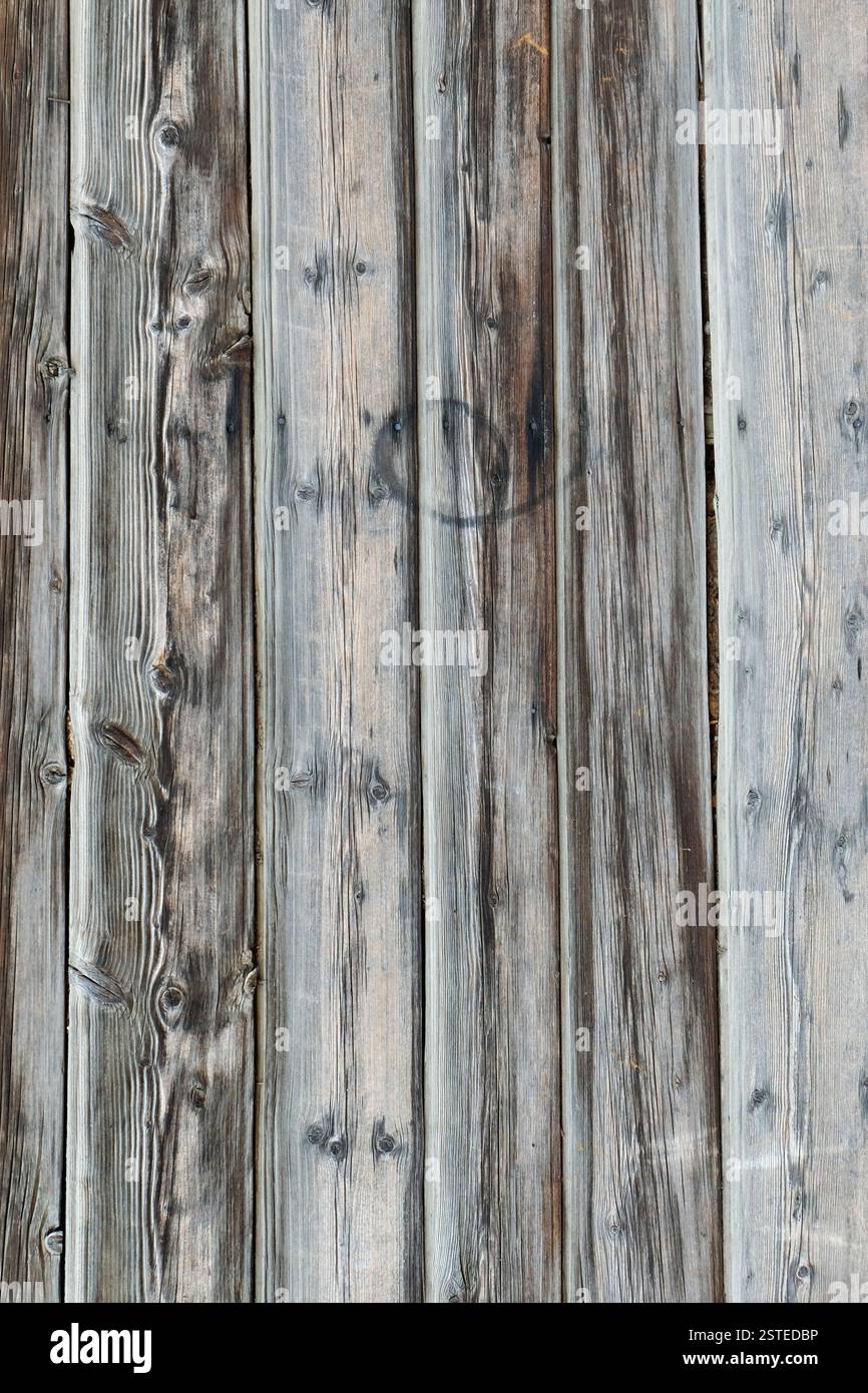 La texture de bois brun avec des motifs naturels image horizontale Banque D'Images