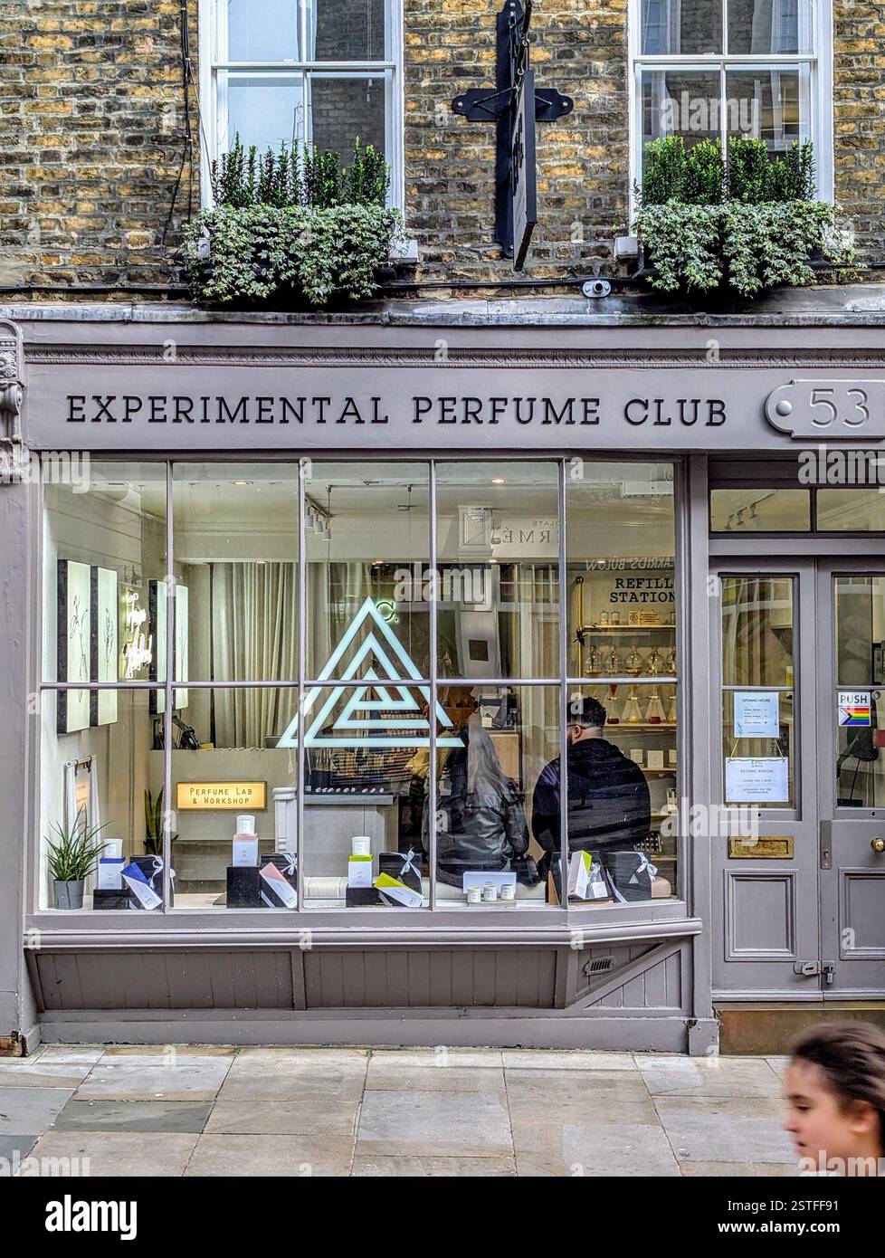 Experimental Perfume Club London Banque D'Images