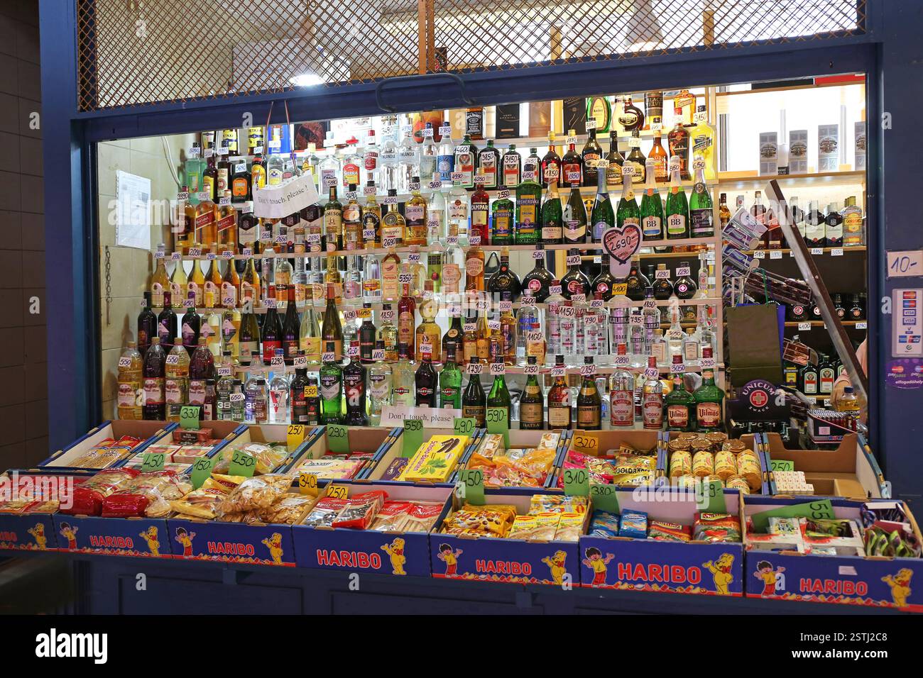 Drink Shop Budapest Banque D'Images