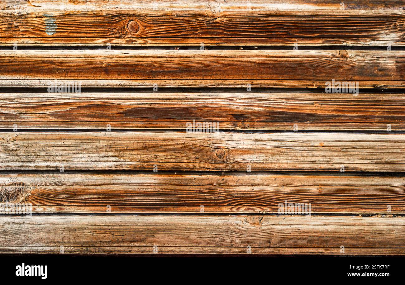 Texture brune de planche de bois. Fond abstrait de texture de bois grunge Banque D'Images
